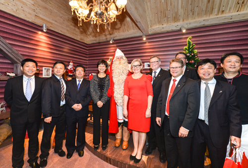 全国首个芬兰官方圣诞主题乐园展亮相南京