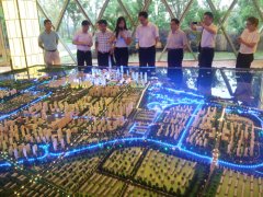 陈刚副市长率团考察苏州太湖湾文化综合体项目建设经验